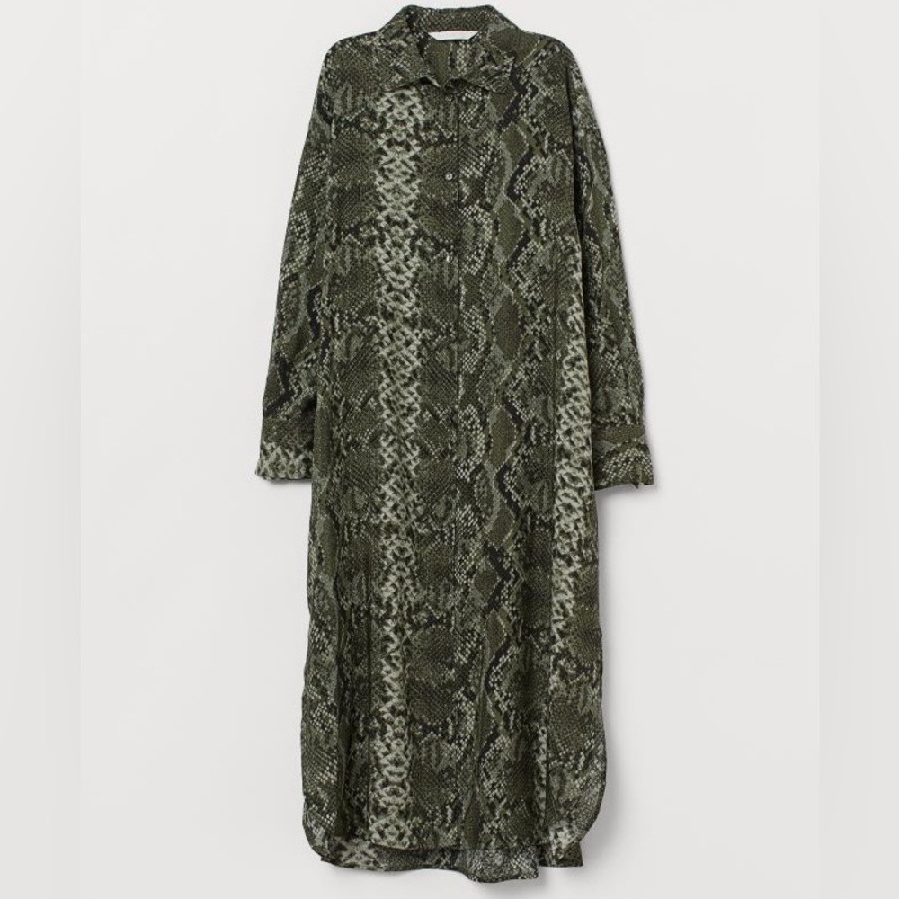 H&M Calf-length Shirt Dress